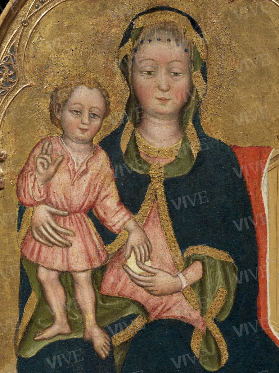 Madonna con il Bambino in trono - Zanino di Pietro