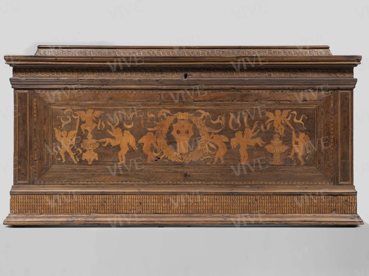 Cassone da mostra - ambito toscano