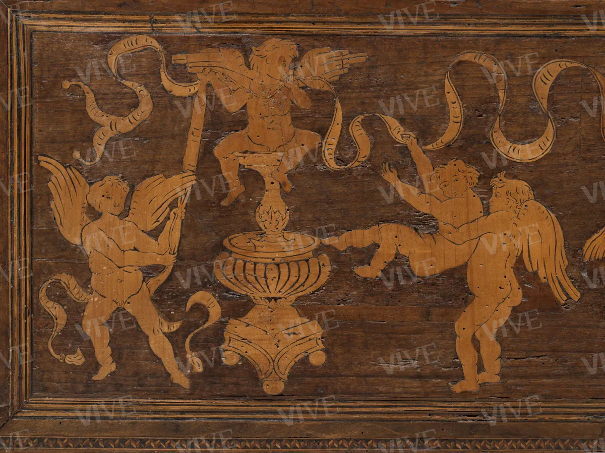 Cassone da mostra - ambito toscano