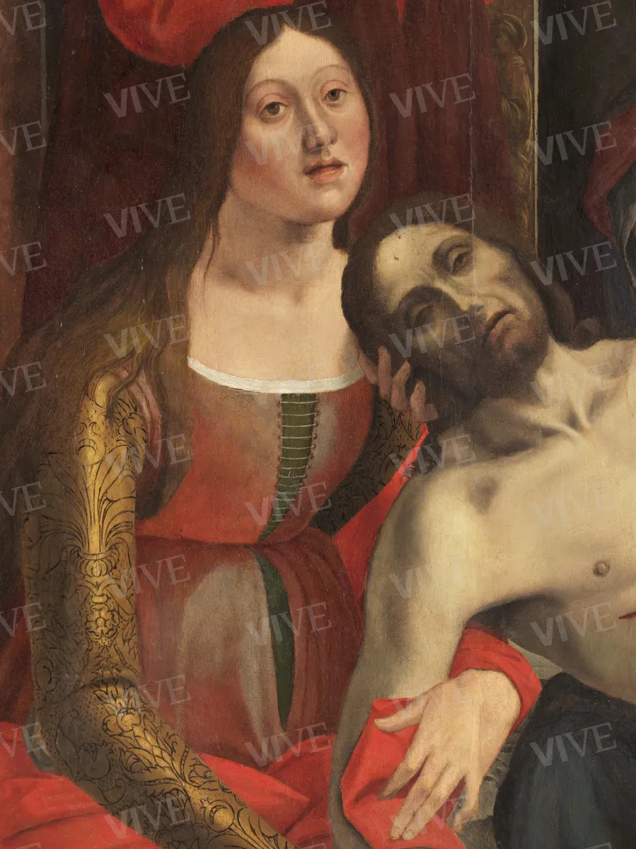 Compianto sul Cristo morto - Giovanni Francesco Maineri