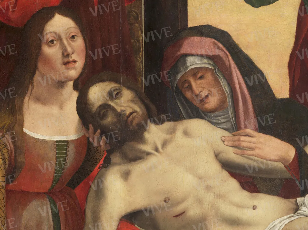 Compianto sul Cristo morto - Giovanni Francesco Maineri
