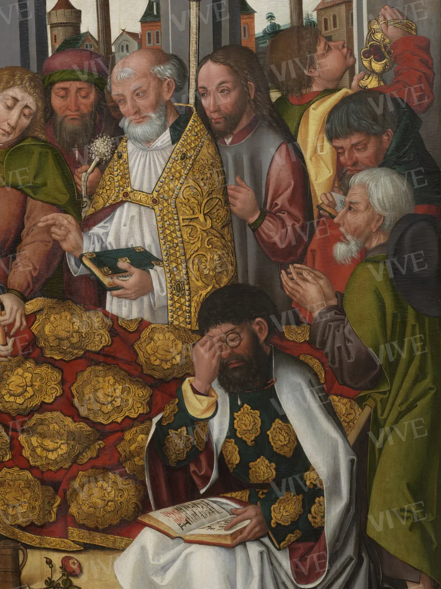 Dormitio Virginis (Dormition of the Virgin) - Michael Wolgemut