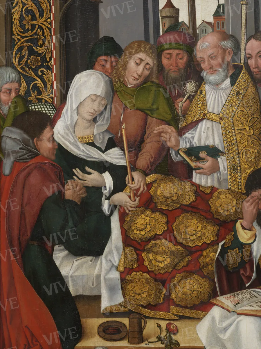 Dormitio Virginis (Dormition of the Virgin) - Michael Wolgemut