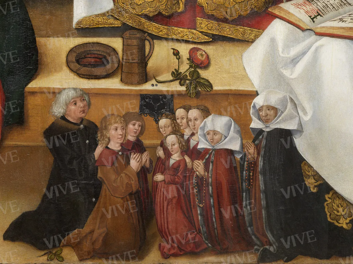 Dormitio Virginis (Dormition of the Virgin) - Michael Wolgemut