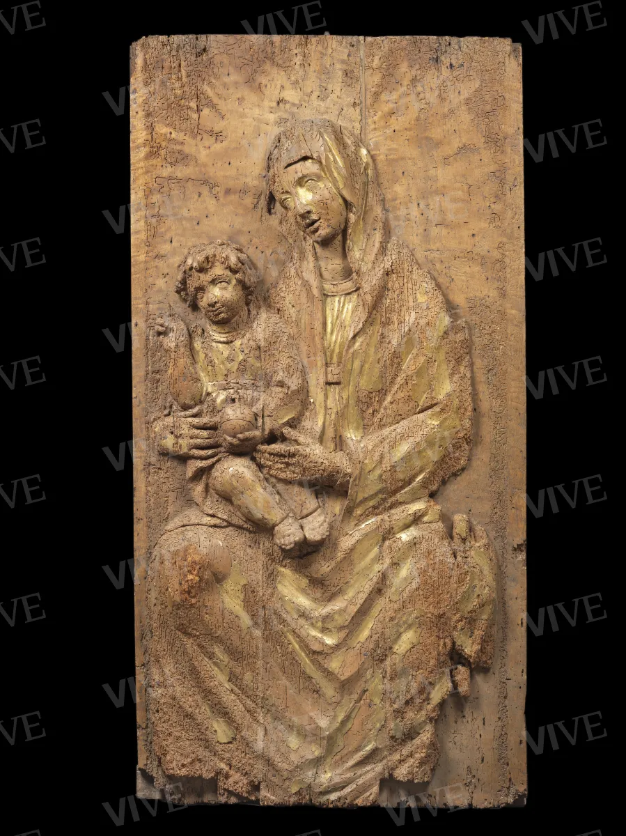 Enthroned Madonna and Child - Veneto milieu