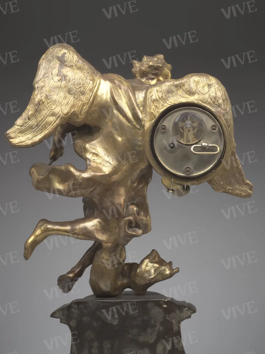 Crono in volo con orologio - ambito romano