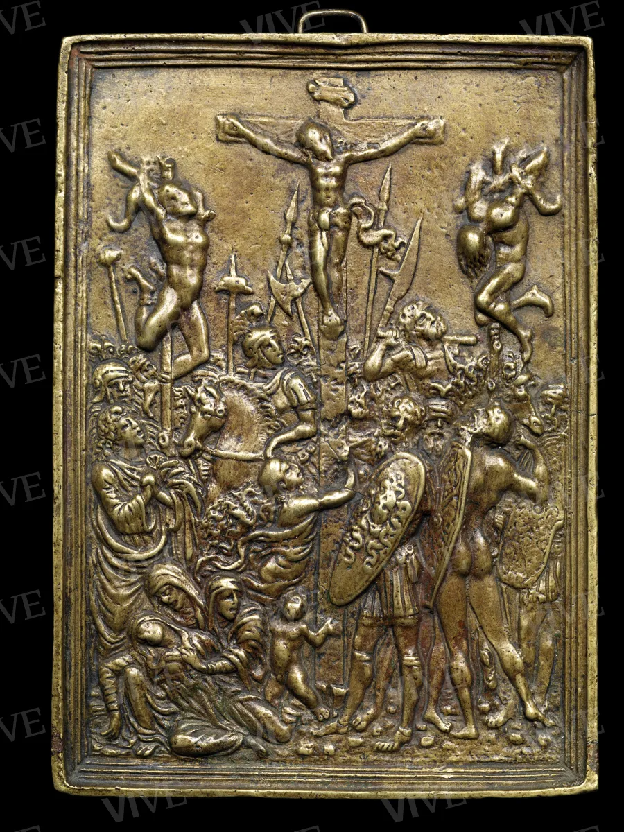 Crucifixion of Christ - Galeazzo Mondella called Il Moderno