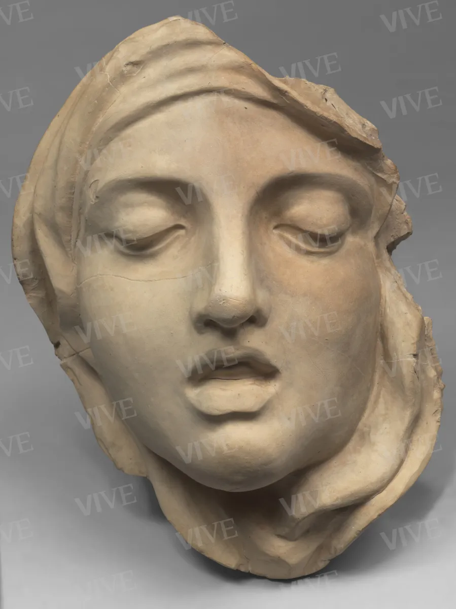 Face of Saint Teresa of Avila - Gian Lorenzo Bernini