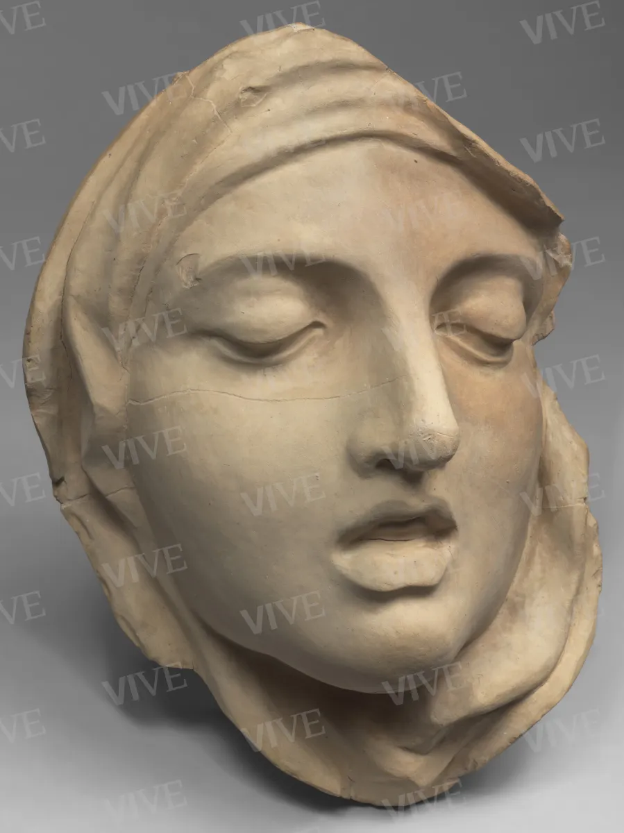 Face of Saint Teresa of Avila - Gian Lorenzo Bernini