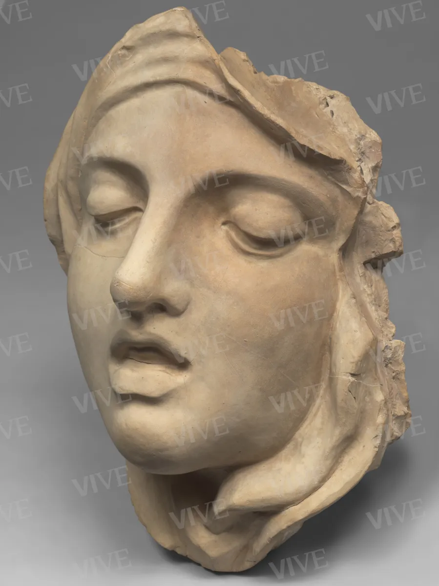 Face of Saint Teresa of Avila - Gian Lorenzo Bernini