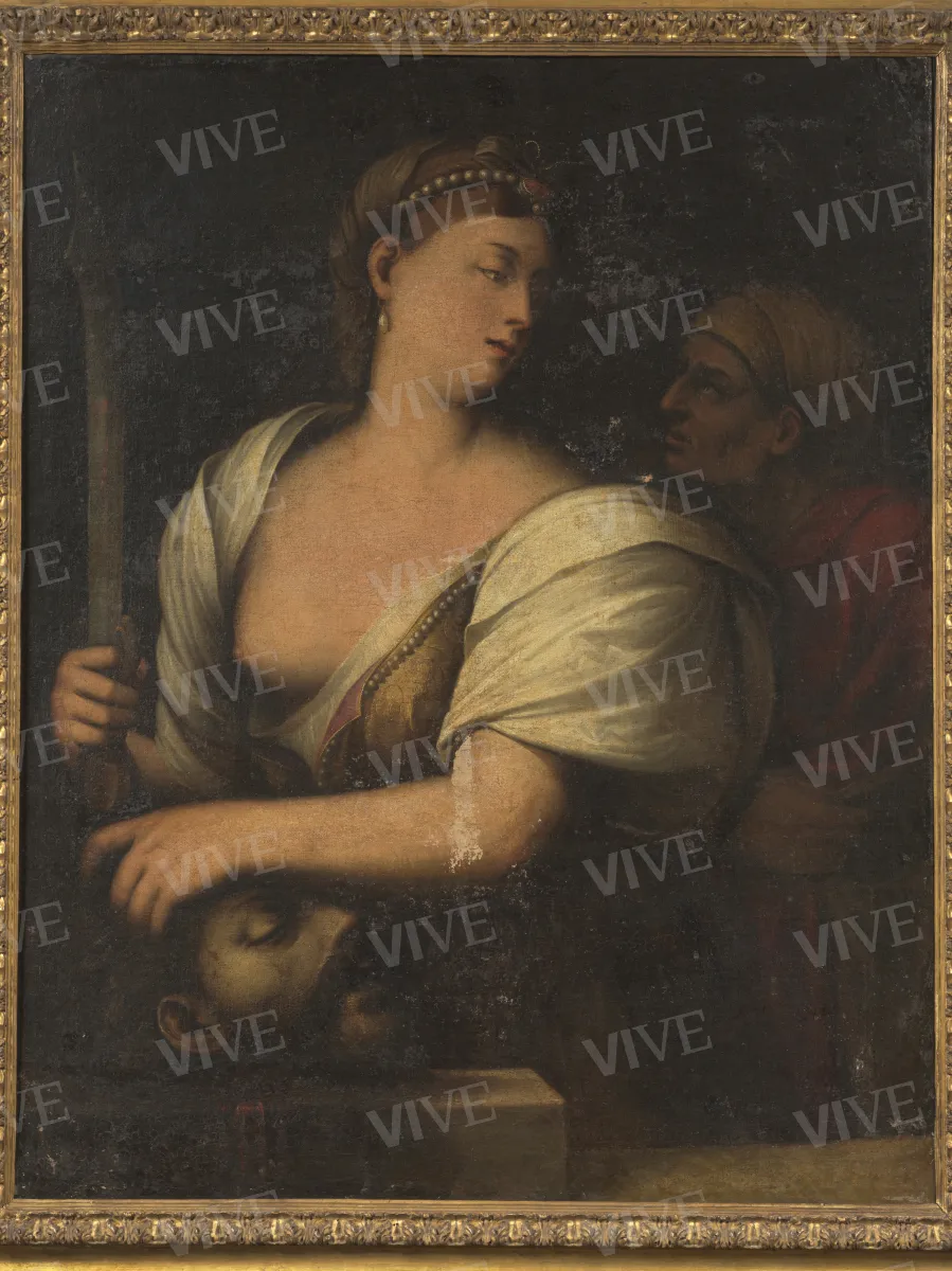 Giuditta con la testa di Oloferne e la fantesca - ambito bresciano
