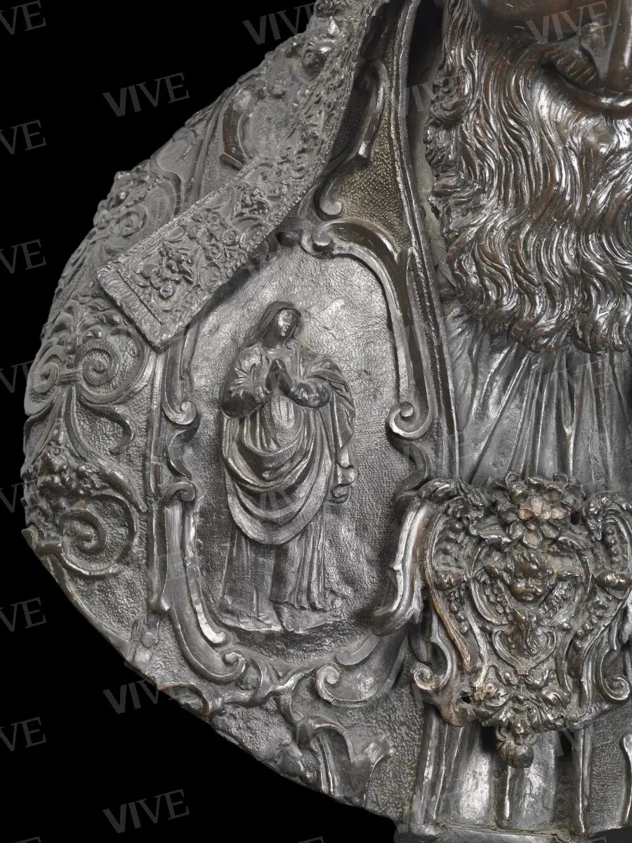 Bust of Pope Pius V - Guglielmo Della Porta