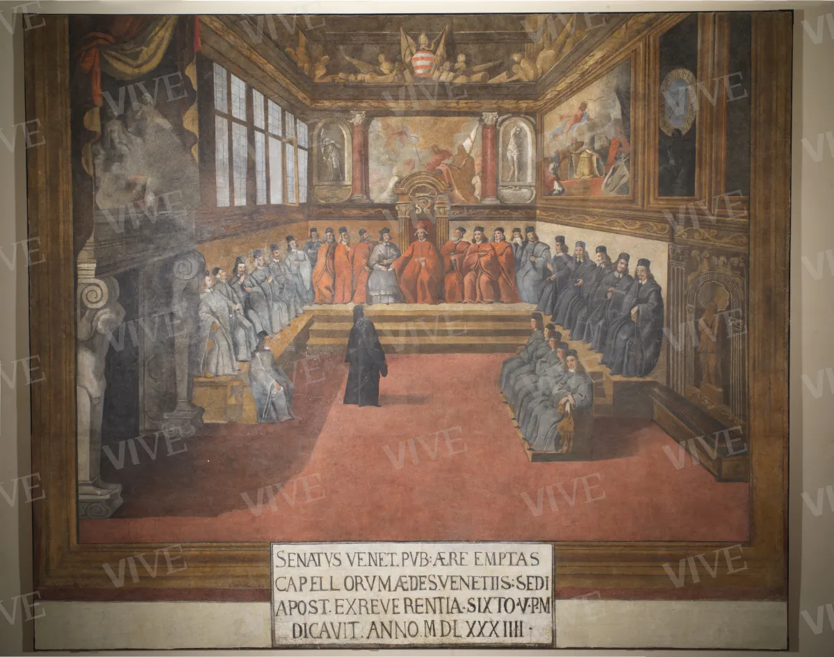 Donation of Palazzo Gritti in Venice to the Apostolic Nuncio - Roman ? milieu